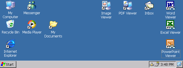 Windows CE .net 4.1 Desktop